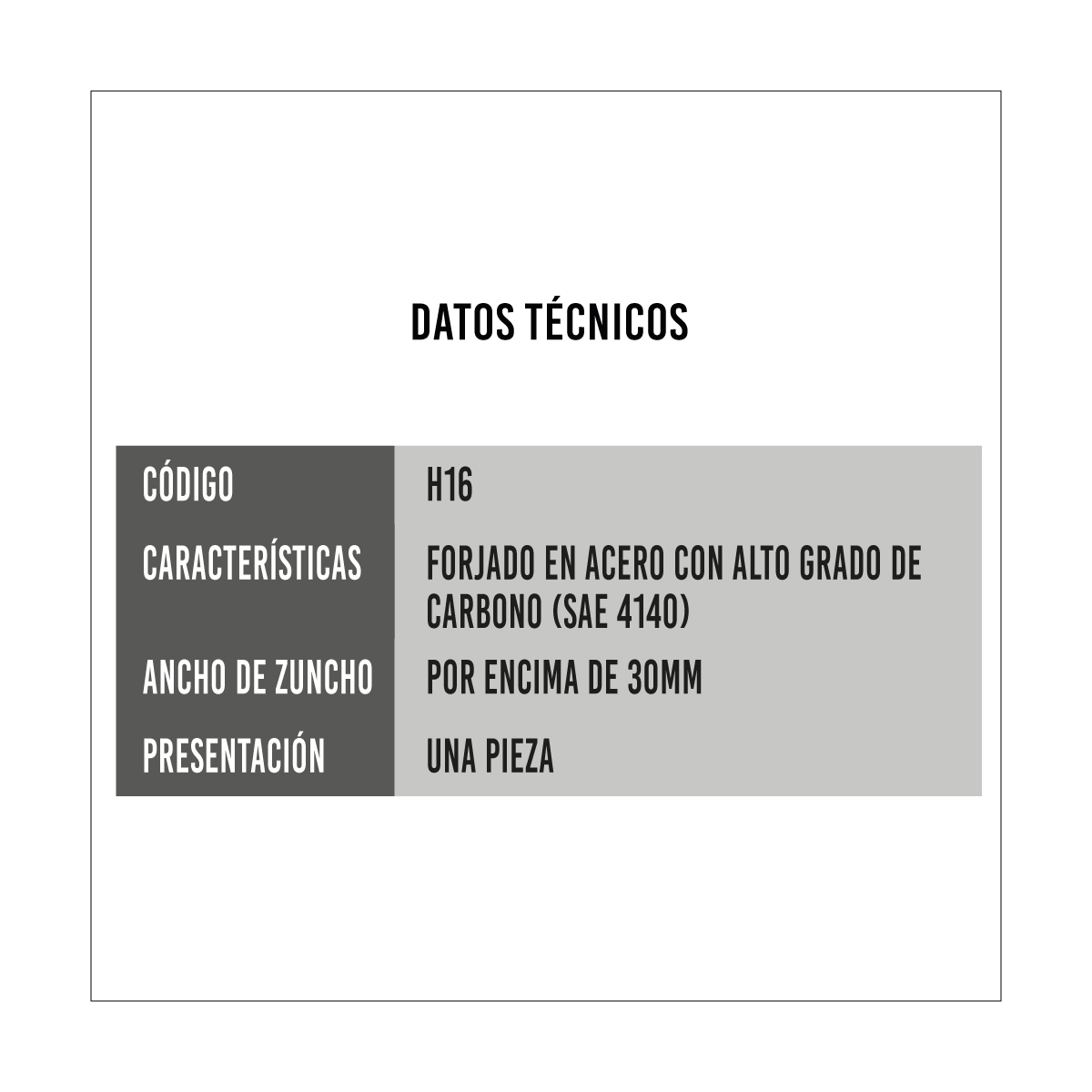 Cizalla para zuncho metálico hasta 30 mm H16 — Transpak - Imagen 2
