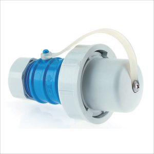 Enchufe Schuko 16 A 2P+T 250 V AZUL IP68 — BALS