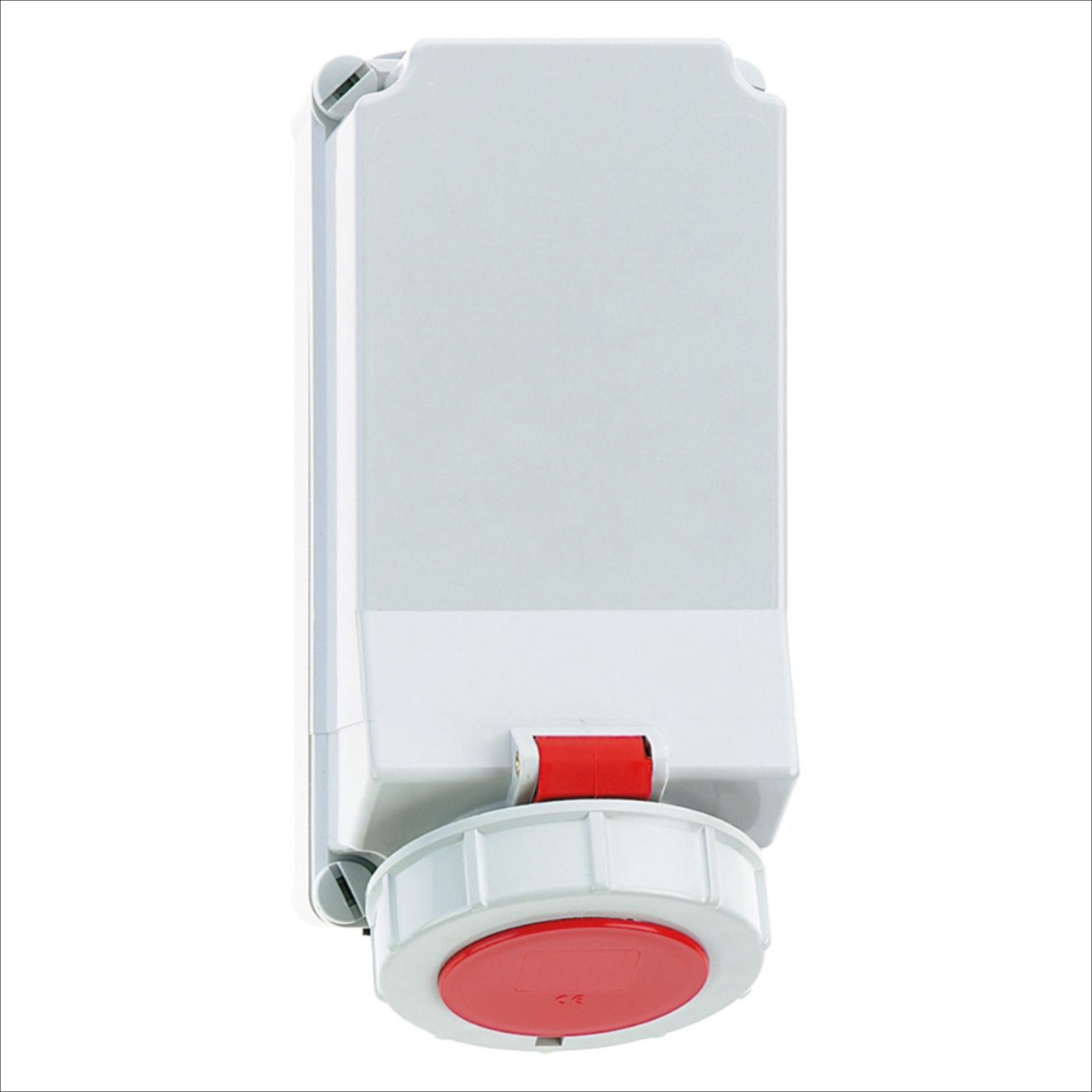 Tomacorriente visible 32 A 3P+T 440 V para contenedores ROJO 3h IP67 — BALS