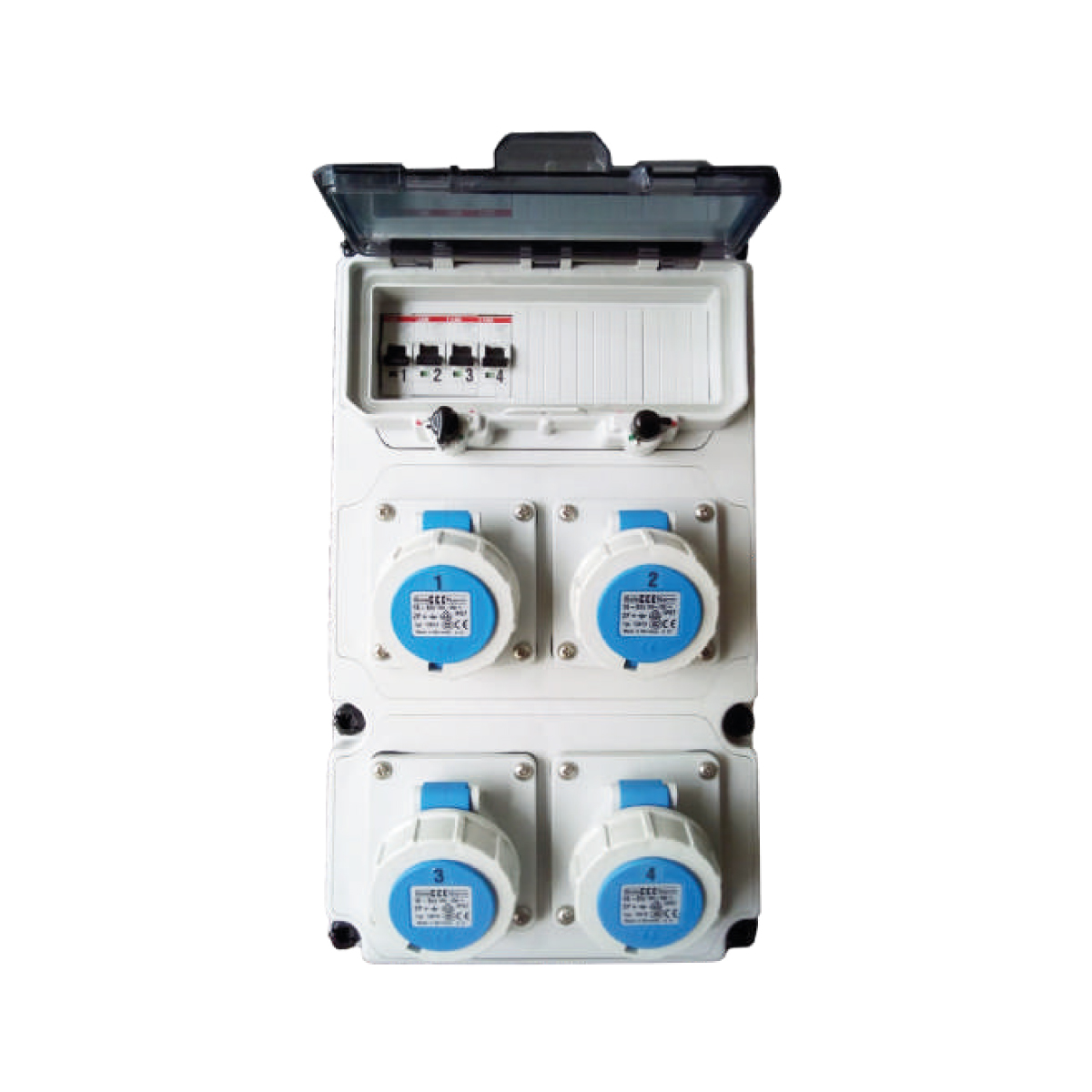 CAJA COMBINADA VARIABOX L 4 CEE 16AMP 3P 250V IP67